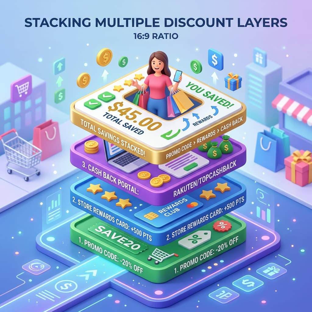 Smart coupon stacking: 7 strategies that actually work in 2026