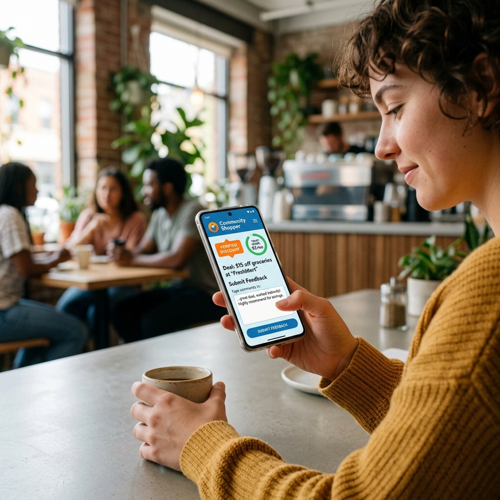 Community Shopper Verification on Mobile Community Shopper Verification on Mobile